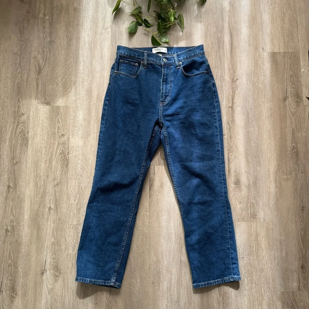 The Ankle Straight Ultra High Rise Jean - Curve Love Dark Wash